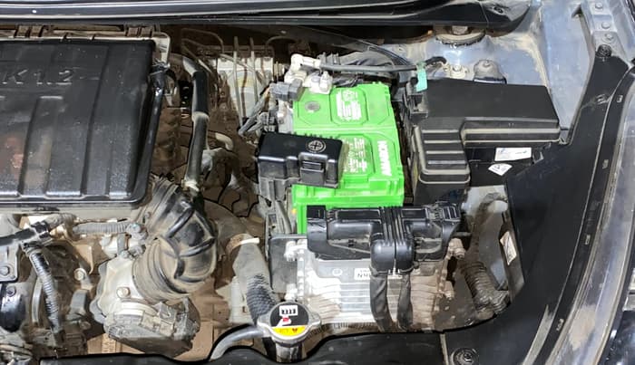 2021 Hyundai GRAND I10 NIOS SPORTZ AMT 1.2 KAPPA VTVT, Petrol, Automatic, 34,241 km, Engine View - Left