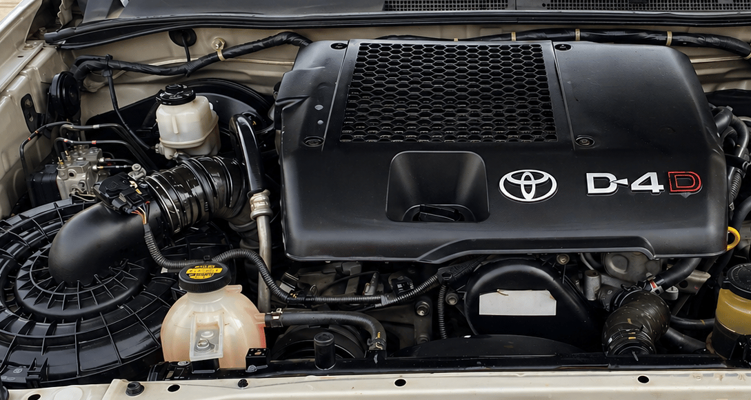 2013 Toyota Fortuner 3.0 4X4 MT, Diesel, Manual, 1,28,393 km, Engine View - Right