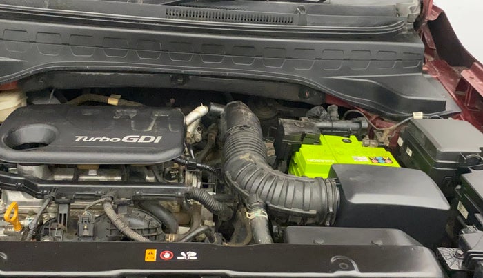 2020 KIA SONET HTX 1.0 IMT, Petrol, Manual, 17,607 km, Engine View - Left