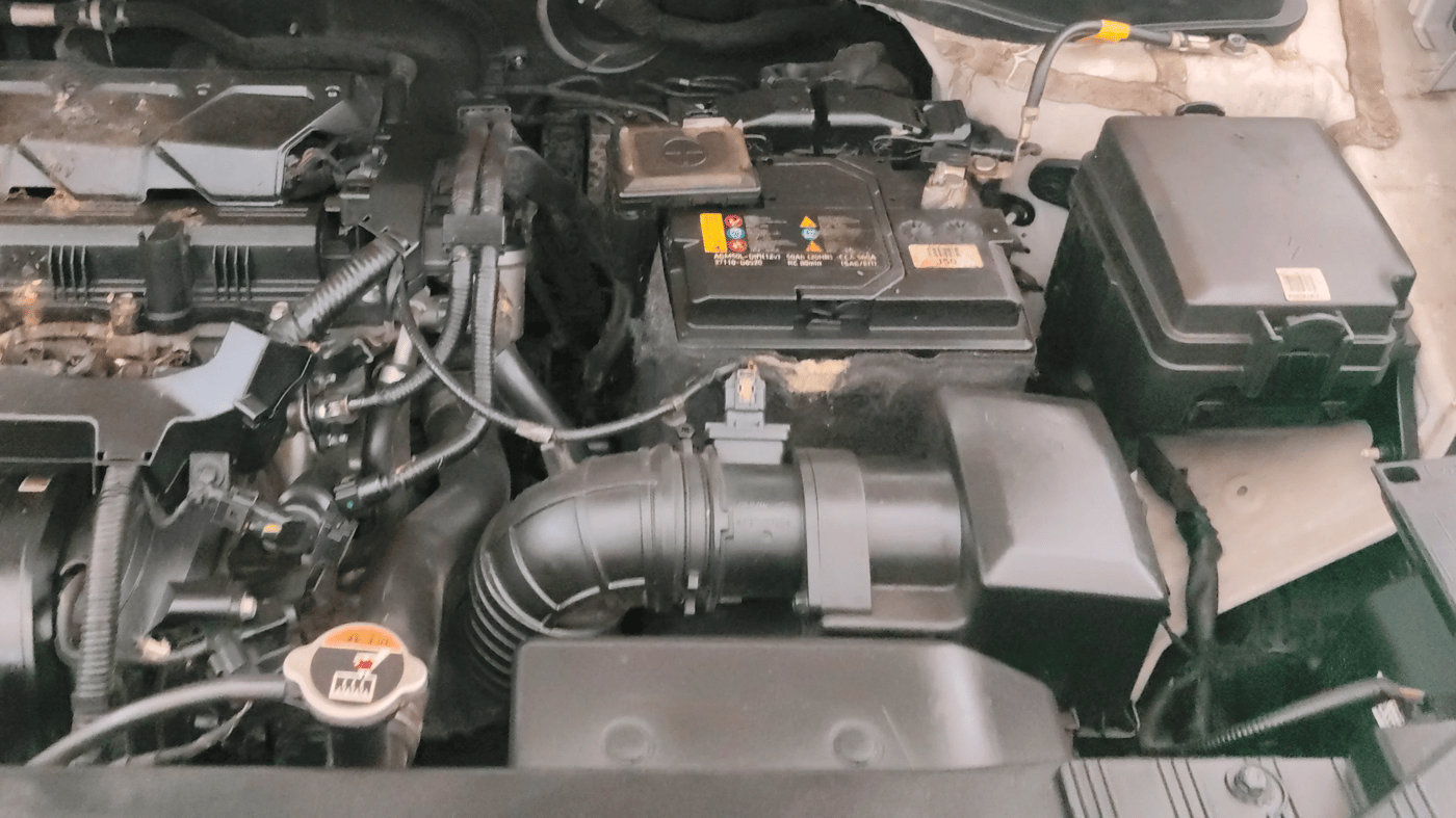 2023 KIA CARENS PRESTIGE 1.5 PETROL 7 STR, Petrol, Manual, 16,856 km, Engine View - Left
