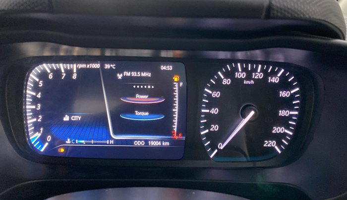 2020 Tata ALTROZ XZ PETROL, Petrol, Manual, 19,004 km, Odometer Image