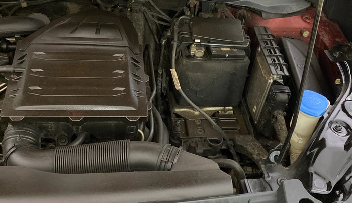 2022 Volkswagen TAIGUN HIGHLINE 1.0 TSI AT, Petrol, Automatic, 27,976 km, Engine View - Left