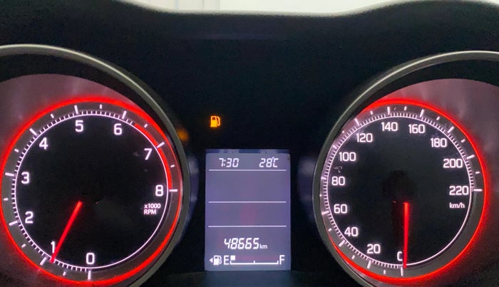 2023 Maruti Swift ZXI, Petrol, Manual, 48,648 km, Odometer Image