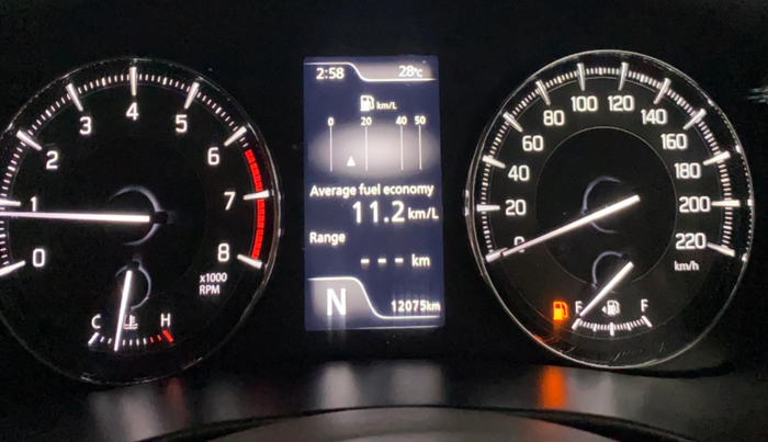2022 Maruti Baleno ZETA 1.2 AGS, Petrol, Automatic, 12,056 km, Odometer Image