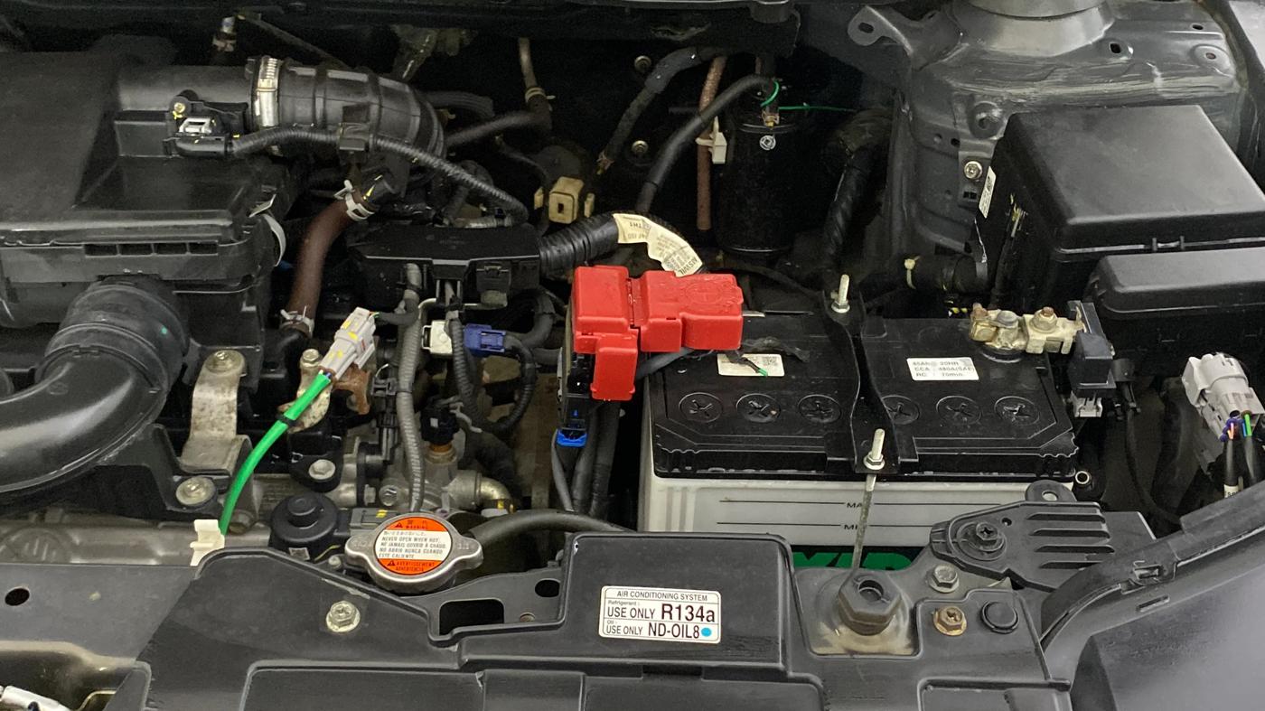 2024 Maruti BREZZA VXI AT SMART HYBRID, Petrol, Automatic, 27,089 km, Engine View - Left