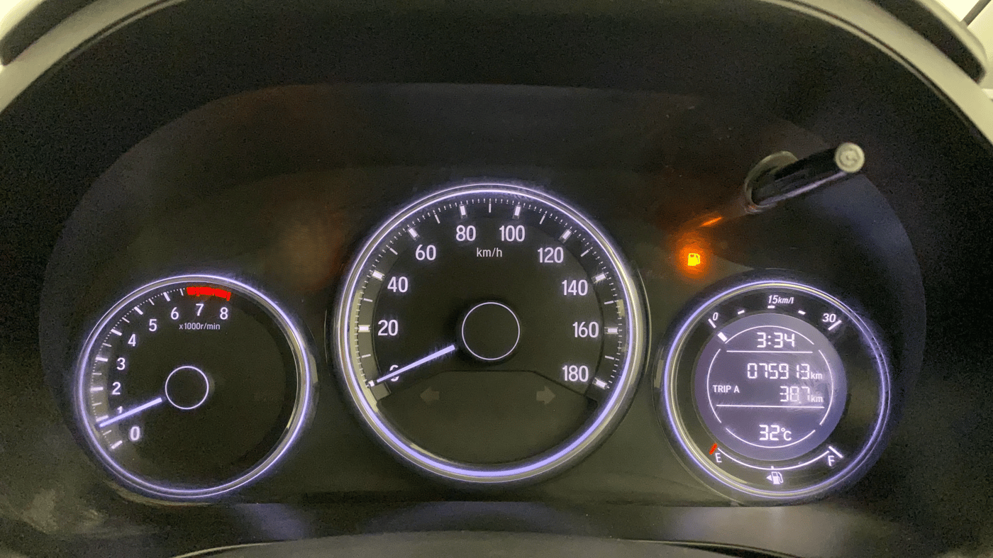 2018 Honda BR-V 1.5L I-VTEC V, Petrol, Manual, 76,207 km, Odometer Image