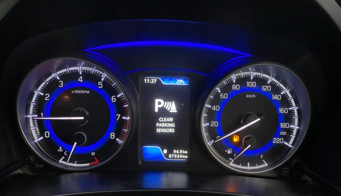 2018 Maruti Baleno RS 1.0 PETROL, Petrol, Manual, 87,523 km, Odometer Image