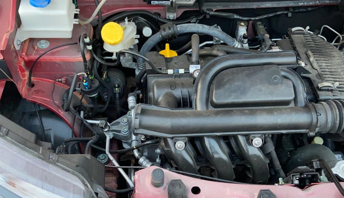 2025 Renault Kwid CLIMBER 1.0 AMT Dual Tone , Petrol, Automatic, 7,516 km, Engine View - Left