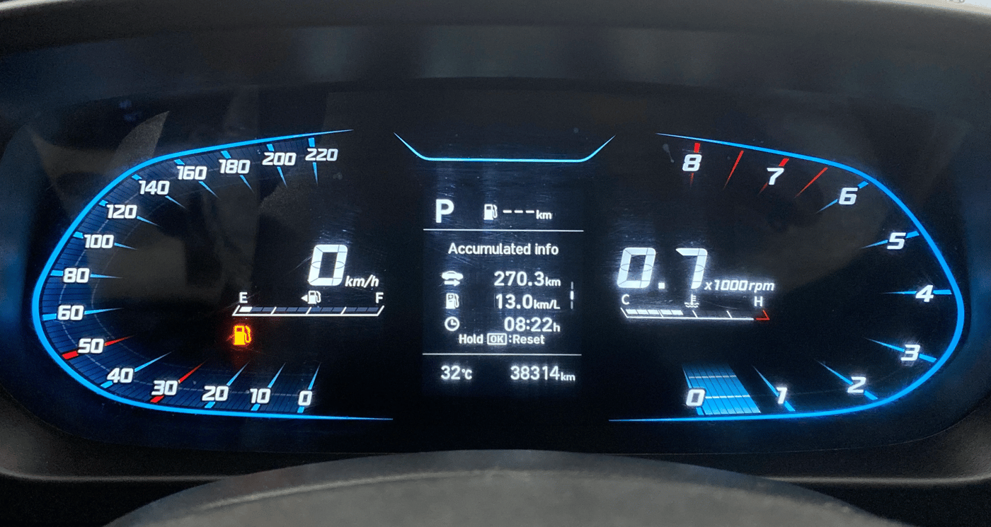 2023 Hyundai NEW I20 SPORTZ 1.2 IVT, Petrol, Automatic, 38,313 km, Odometer Image