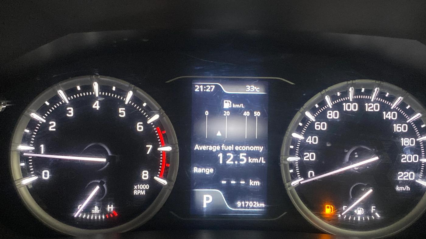 2022 Maruti Grand Vitara ALPHA SMART HYBRID AT, Petrol, Automatic, 91,661 km, Odometer Image
