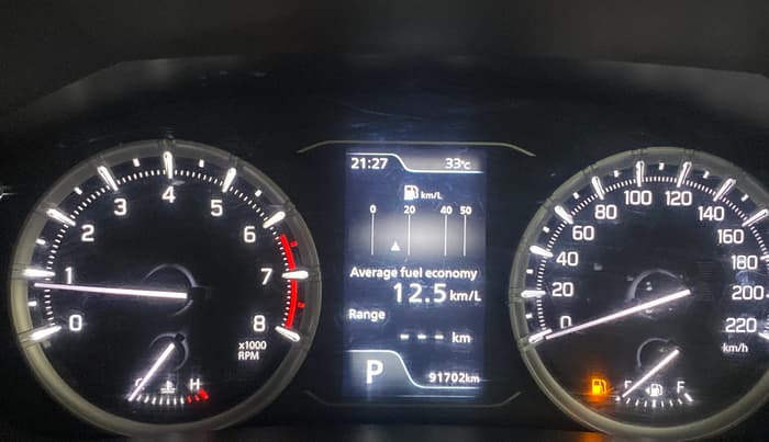 2022 Maruti Grand Vitara ALPHA SMART HYBRID AT, Petrol, Automatic, 91,661 km, Odometer Image