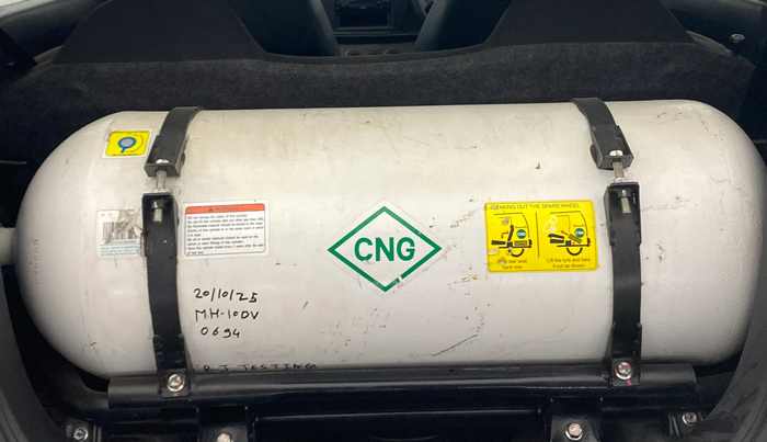 2022 Maruti Alto LXI OPT CNG, CNG, Manual, 44,095 km, Boot Inside