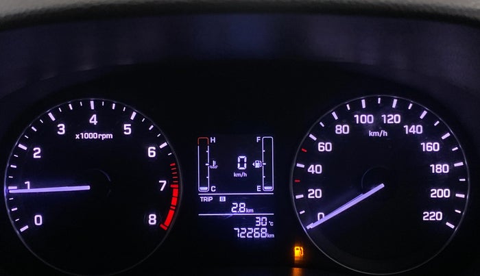 2016 Hyundai Creta SX PLUS 1.6 PETROL, Petrol, Manual, 72,266 km, Odometer Image