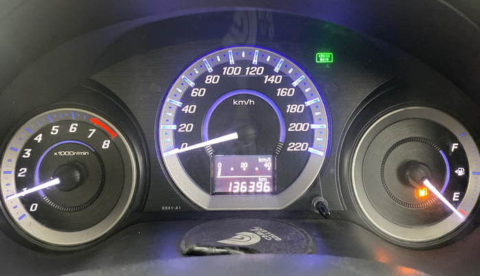 2013 Honda City 1.5L I-VTEC V MT, Petrol, Manual, 1,36,396 km, Odometer Image