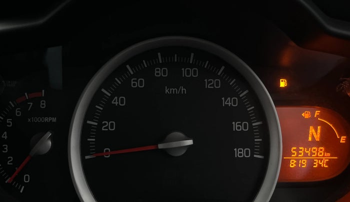 2015 Maruti Celerio VXI AMT, Petrol, Automatic, 53,449 km, Odometer Image