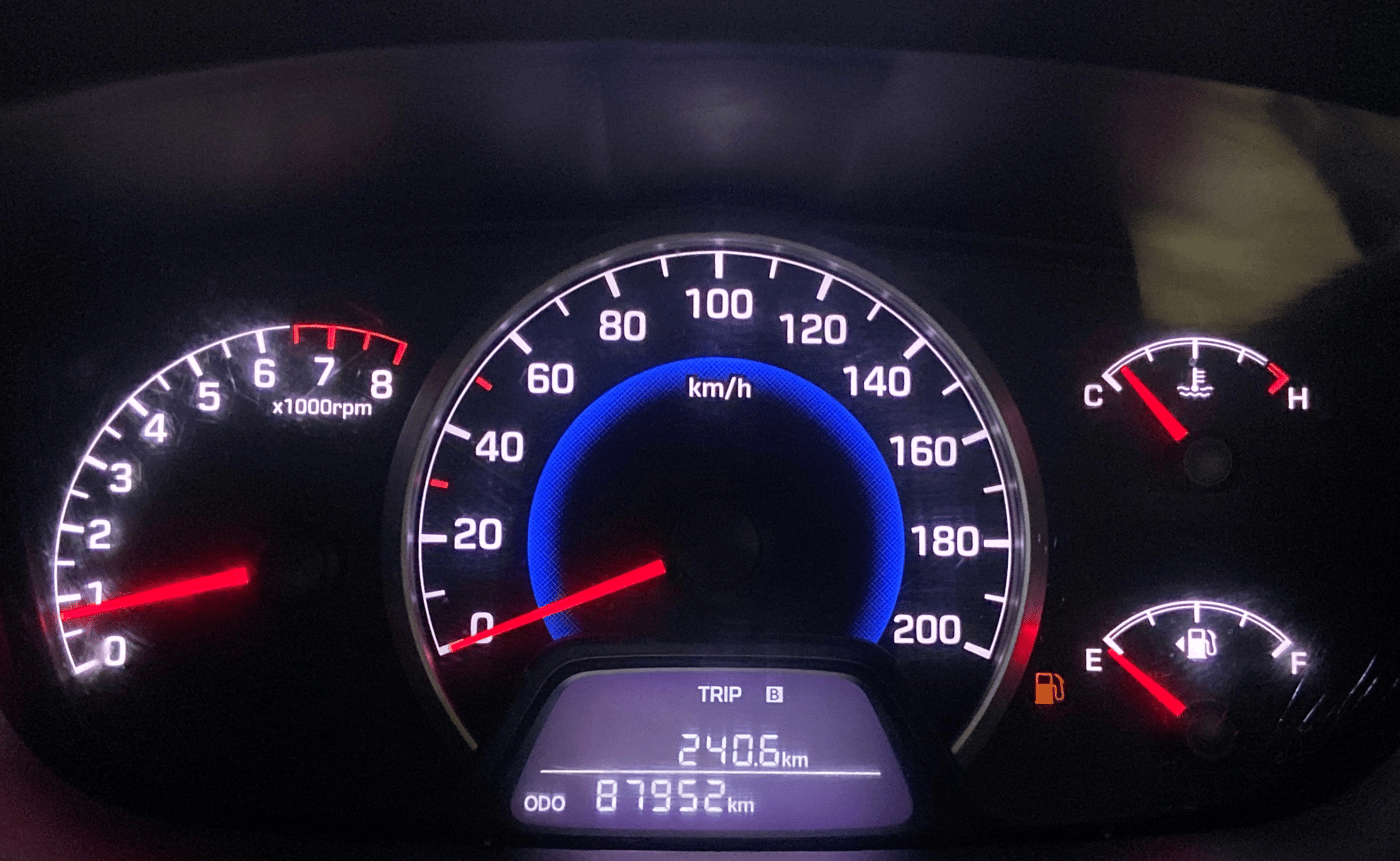 2014 Hyundai Grand i10 MAGNA 1.2 KAPPA VTVT, Petrol, Manual, 87,965 km, Odometer Image