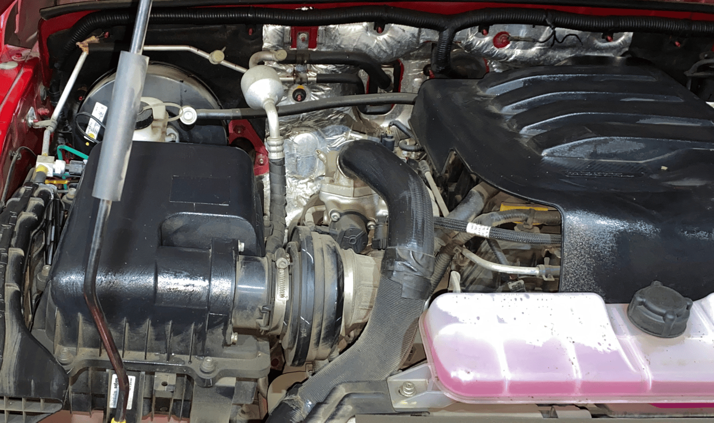 2023 Mahindra Thar LX PETROL HT 4WD AT, Petrol, Automatic, 8,873 km, Engine View - Right