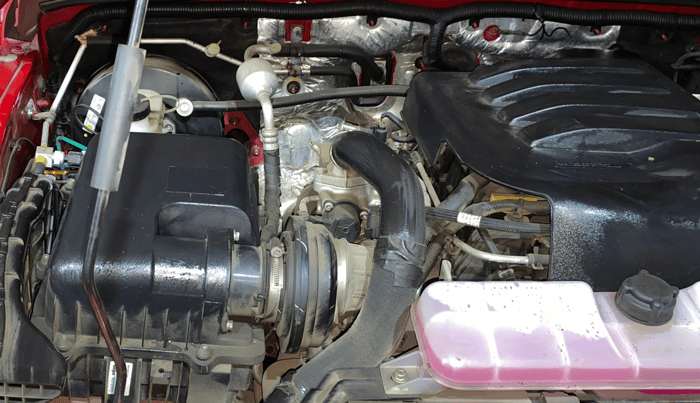 2023 Mahindra Thar LX PETROL HT 4WD AT, Petrol, Automatic, 8,873 km, Engine View - Right