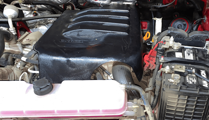 2023 Mahindra Thar LX PETROL HT 4WD AT, Petrol, Automatic, 8,873 km, Engine View - Left