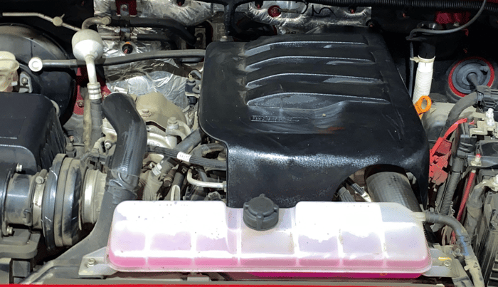 2023 Mahindra Thar LX PETROL HT 4WD AT, Petrol, Automatic, 8,873 km, Engine View