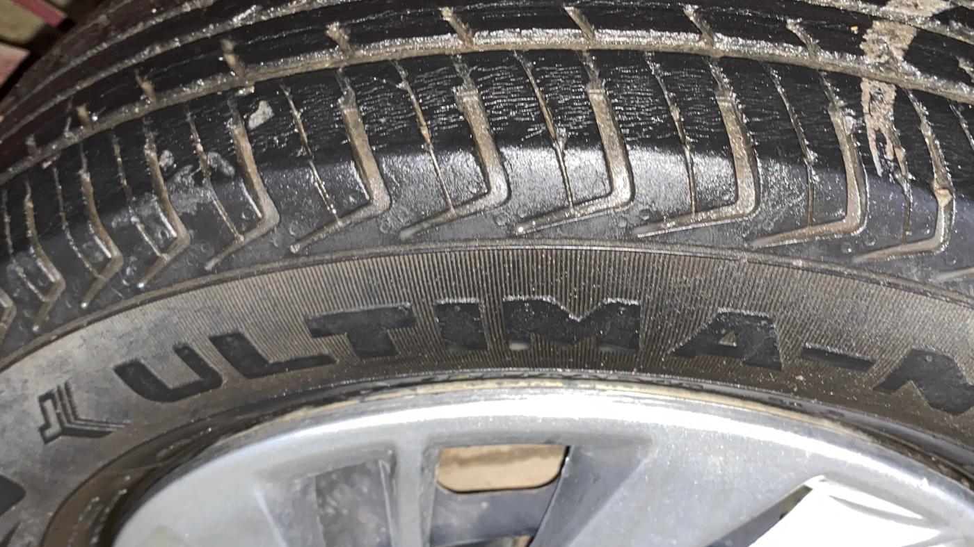 2018 Datsun Redi Go T(O) 1.0, Petrol, Manual, 75,836 km, Left Rear Tyre Tread
