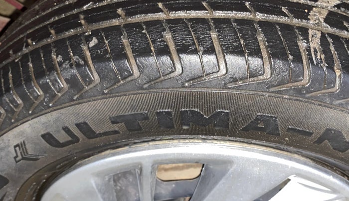 2018 Datsun Redi Go T(O) 1.0, Petrol, Manual, 75,836 km, Left Rear Tyre Tread