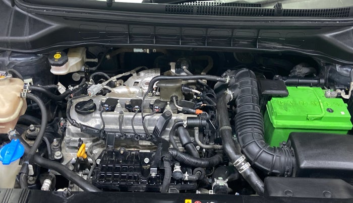 2022 KIA CARENS LUXURY PLUS 1.4 PETROL DCT 7 STR, Petrol, Automatic, 35,201 km, Engine View