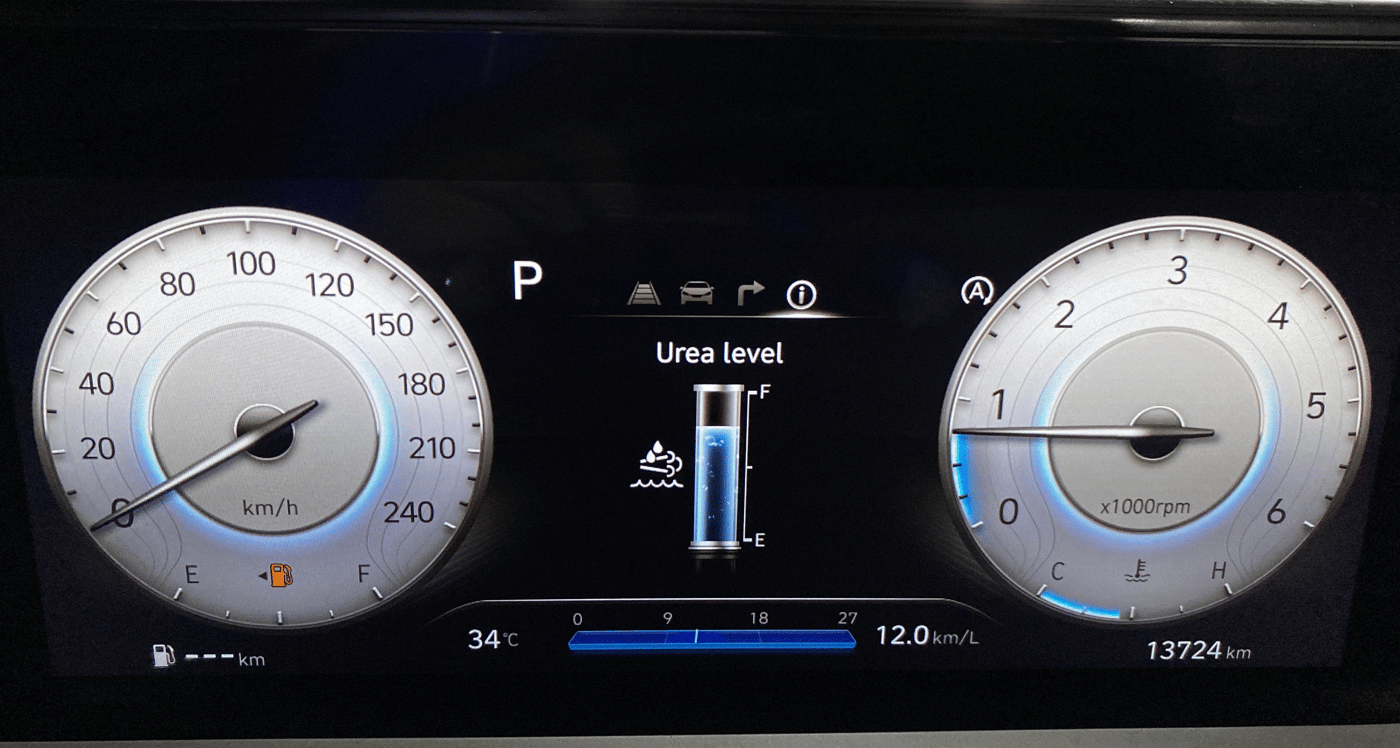 2024 Hyundai ALCAZAR Signature 6 STR 1.5 Diesel Automatic, Diesel, Automatic, 13,741 km, Odometer Image