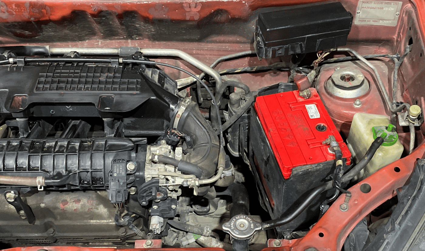 2015 Maruti Alto 800 LXI, Petrol, Manual, 66,585 km, Engine View - Left