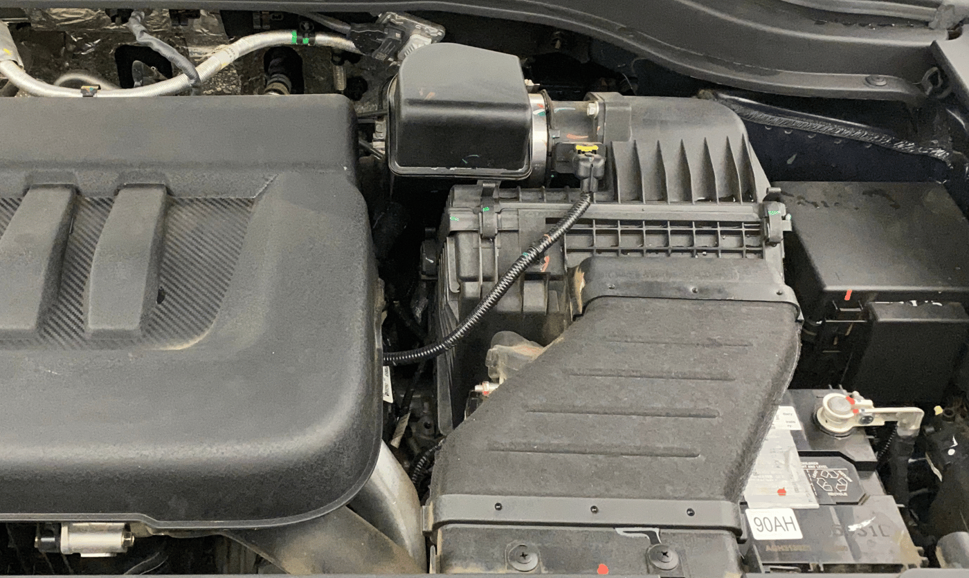 2025 Mahindra XUV700 AX 7 LUXURY D AT 7 STR, Diesel, Automatic, 15,433 km, Engine View - Left