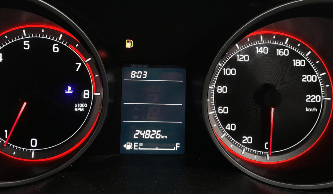 2021 Maruti Swift VXI, Petrol, Manual, 24,780 km, Odometer Image