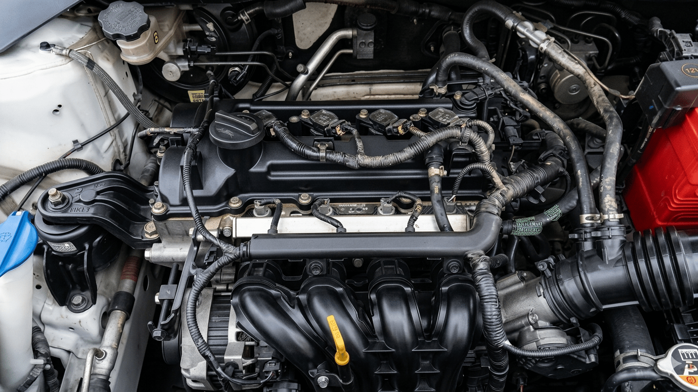 2018 Hyundai Elite i20 ASTA 1.2  CVT, Petrol, Automatic, 35,495 km, Engine View