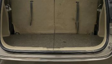 2022 Maruti Ertiga VXI AT SHVS, Petrol, Automatic, 23,166 km, Boot Inside