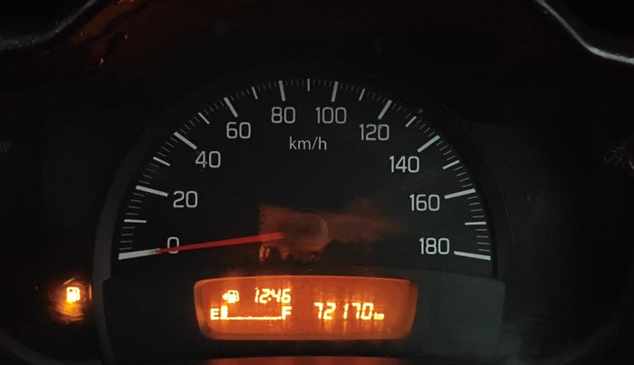 2014 Maruti Celerio VXI, Petrol, Manual, 72,170 km, Odometer Image