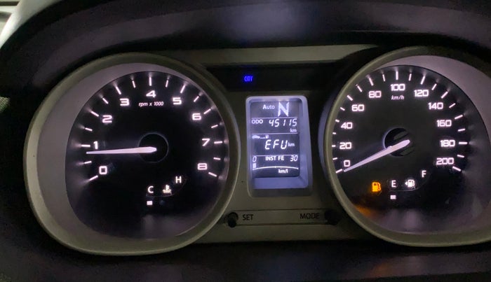 2017 Tata Tiago XZA PETROL, CNG, Automatic, 45,101 km, Odometer Image