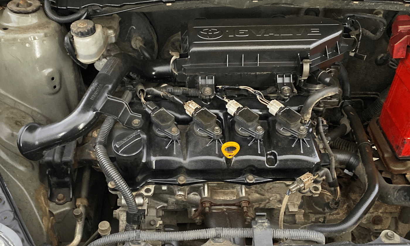 2013 Toyota Etios V, Petrol, Manual, 70,726 km, Engine View - Right