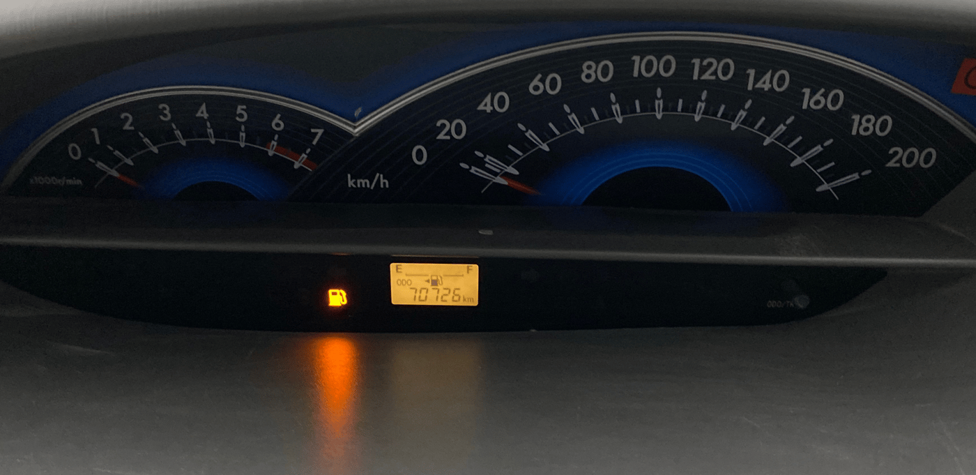 2013 Toyota Etios V, Petrol, Manual, 70,726 km, Odometer Image