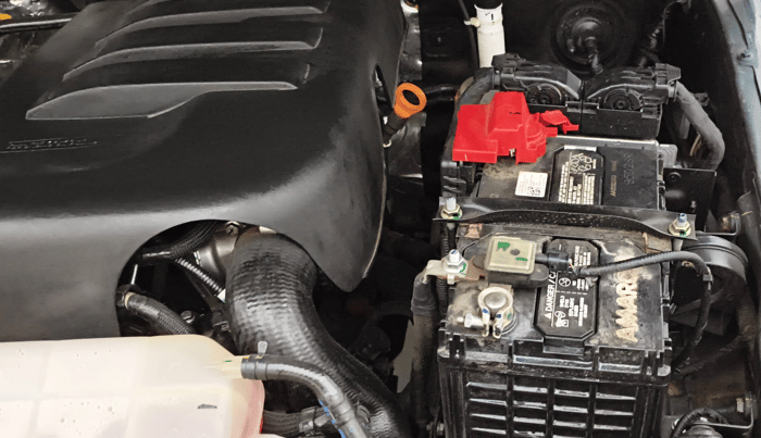 2023 Mahindra Thar LX PETROL HT 4WD AT, Petrol, Automatic, 17,621 km, Engine View - Left