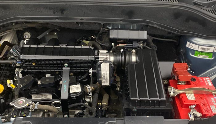 2023 Tata PUNCH CREATIVE  AMT, Petrol, Automatic, 27,386 km, Engine View - Left