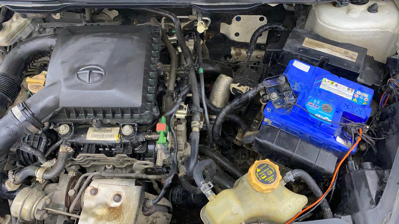 2019 Tata NEXON XM PETROL, Petrol, Manual, 49,635 km, Engine View - Left