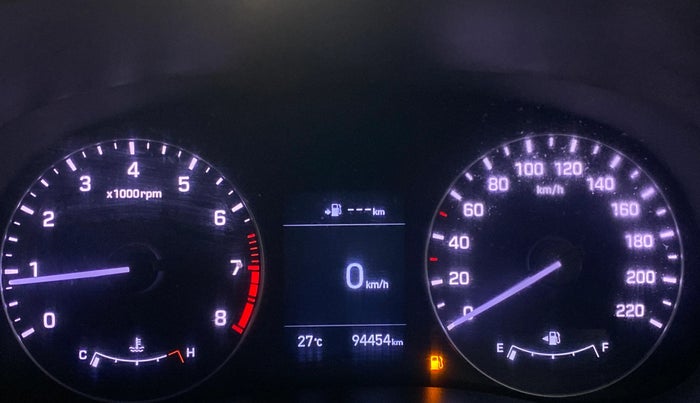 2019 Hyundai Creta SX (O) 1.6 PETROL, Petrol, Manual, 94,454 km, Odometer Image