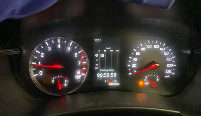 2024 Maruti Swift ZXI PLUS, CNG, Manual, 78,867 km, Odometer Image