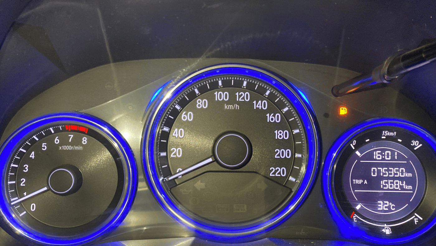 2014 Honda City 1.5L I-VTEC V MT, Petrol, Manual, 75,341 km, Odometer Image