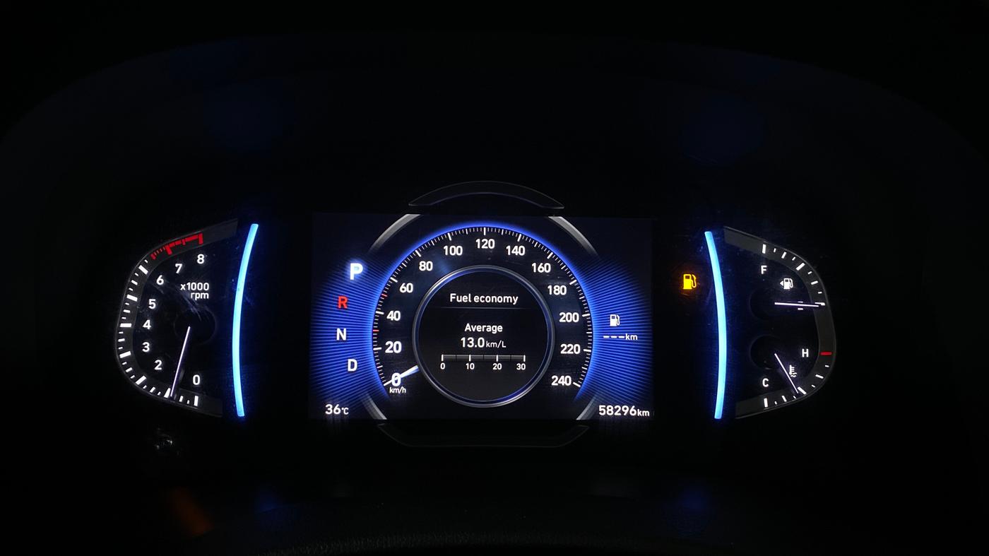 2021 Hyundai Creta SX (O) 1.4 TURBO DCT, Petrol, Automatic, 58,147 km, Odometer Image