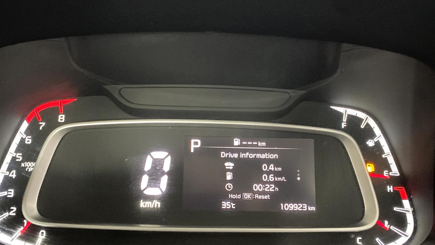 2021 KIA SONET GTX PLUS 1.0 DCT, Petrol, Automatic, 1,09,919 km, Odometer Image