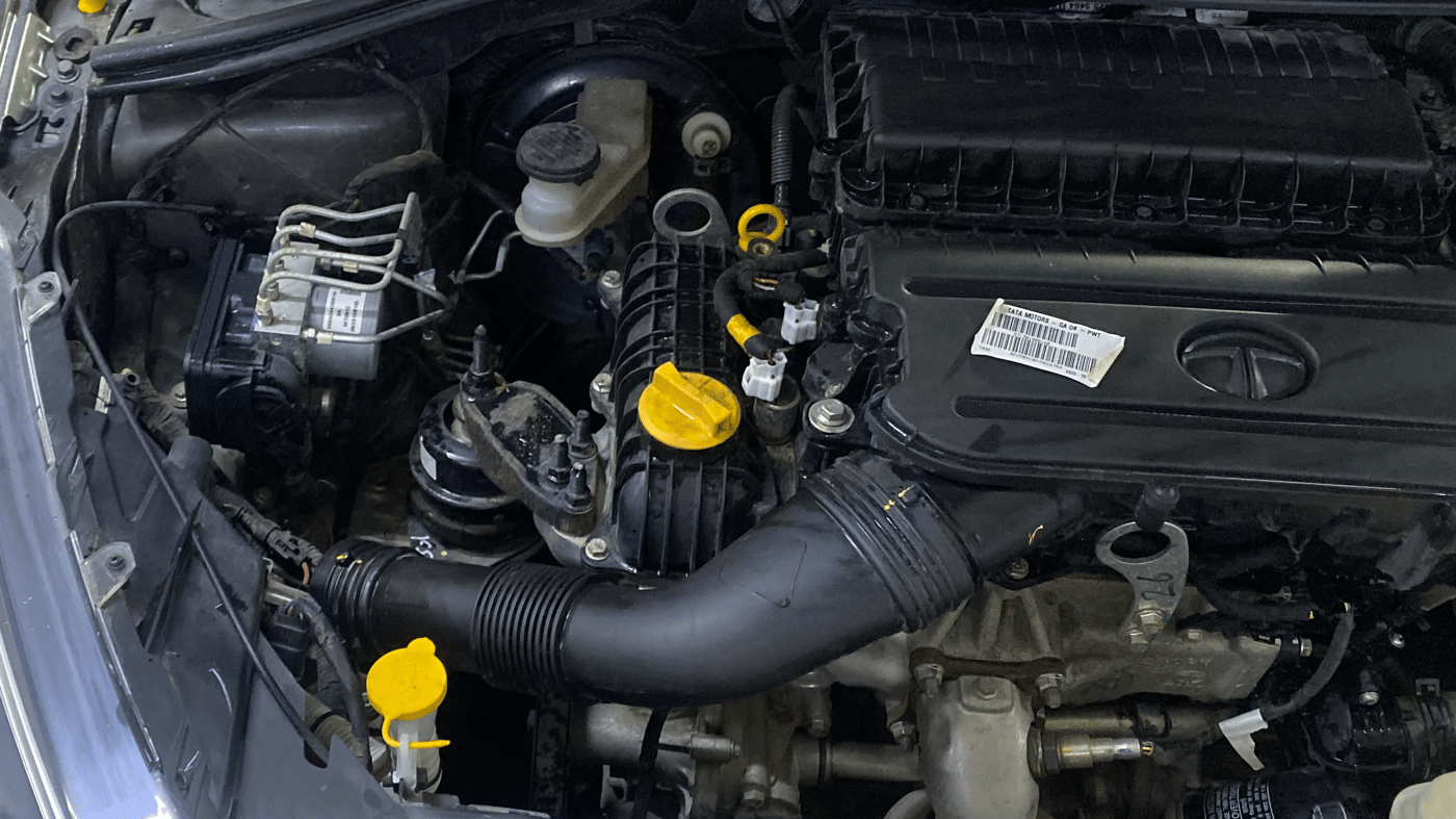 2023 Tata TIGOR XZ PLUS PETROL, Petrol, Manual, 27,532 km, Engine View - Right