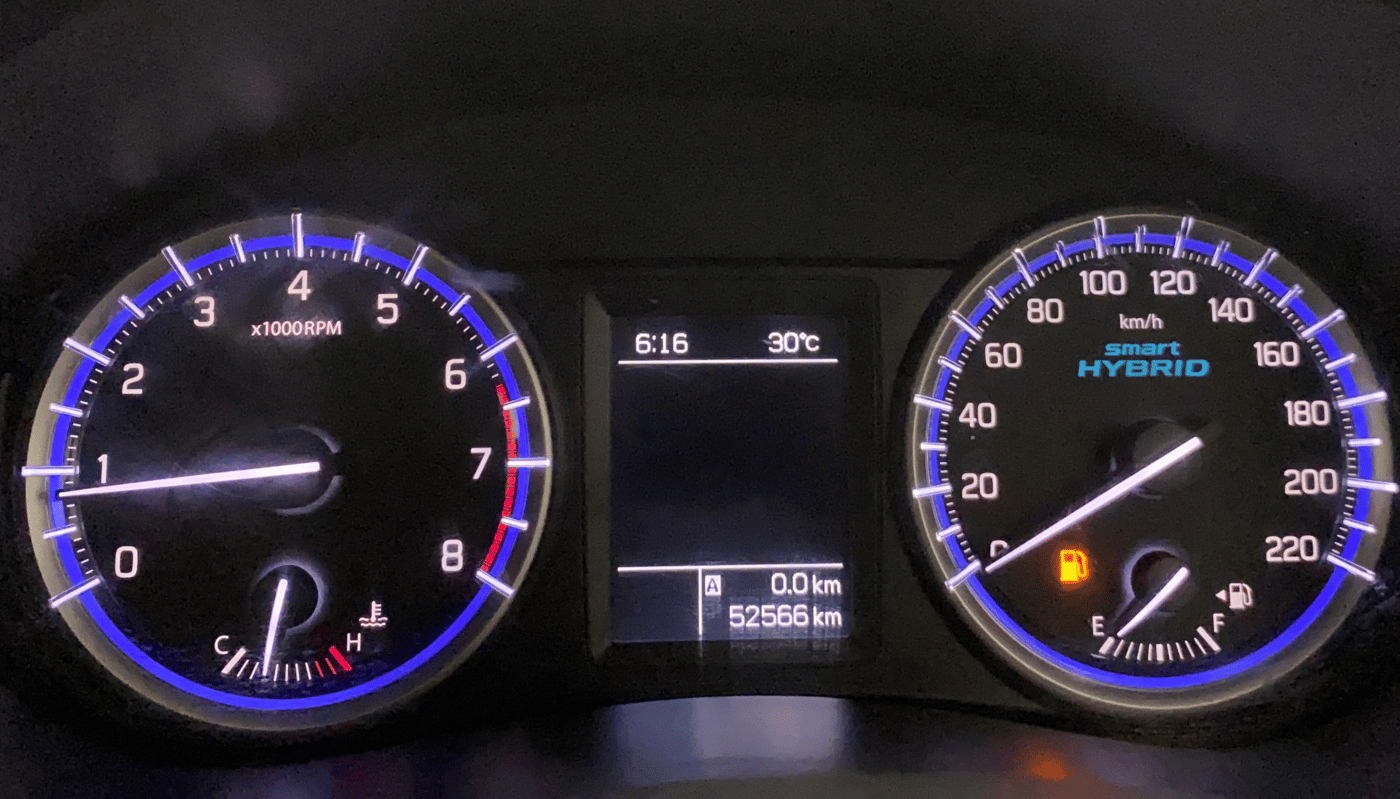 2021 Maruti S Cross ZETA 1.5, Petrol, Manual, 52,559 km, Odometer Image
