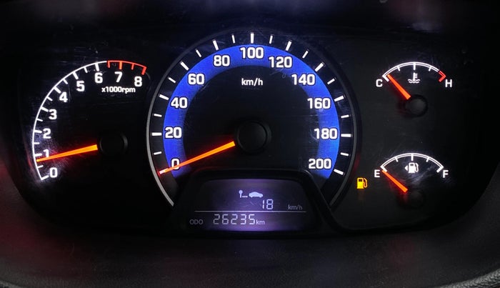 2015 Hyundai Xcent BASE 1.2, Petrol, Manual, 26,210 km, Odometer Image