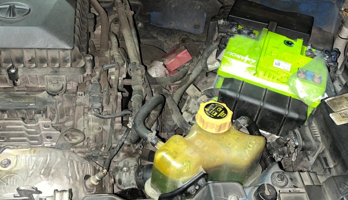 2020 Tata NEXON XZA PLUS (O) PETROL, Petrol, Automatic, 86,467 km, Engine View - Left