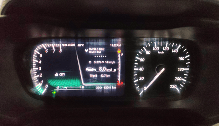 2023 Tata ALTROZ XZ Plus Sunroof i-Turbo , Petrol, Manual, 63,040 km, Odometer Image